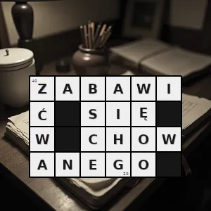 Hasło krzyżówkowe zażartować z kogoś oszukując go nie pozwoląc się zdemaskować odgadnąć jakiejś tajemnicy - zabawić się w chowanego – rozwiązanie, synonimy, podpowiedzi i definicje krzyżówkowe